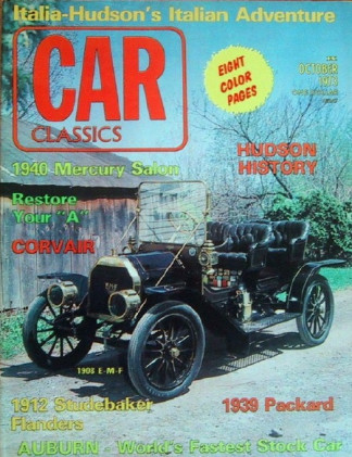 CAR CLASSICS 1973 OCT V5 #5 - HUDSON ITALIA, ECONO-RUN*